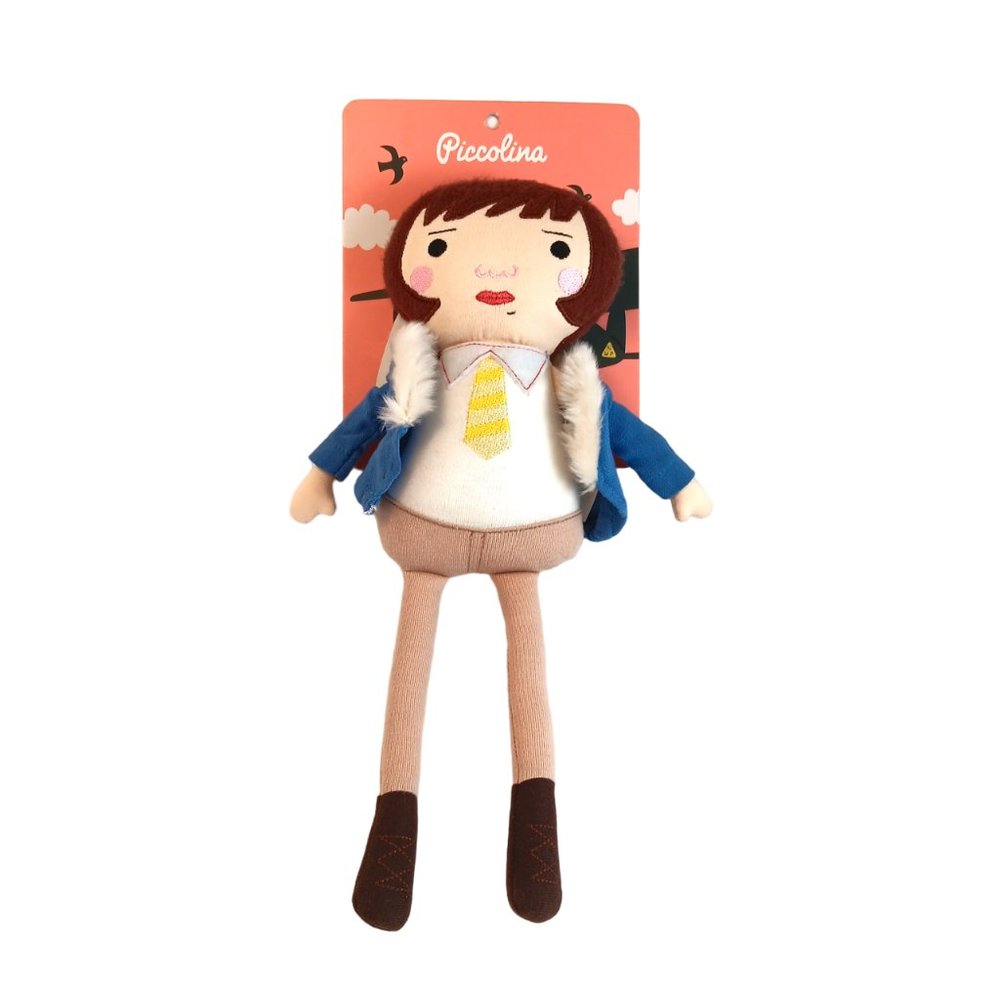 NWT Piccolina Trailblazer Amelia Earhart Plush Doll